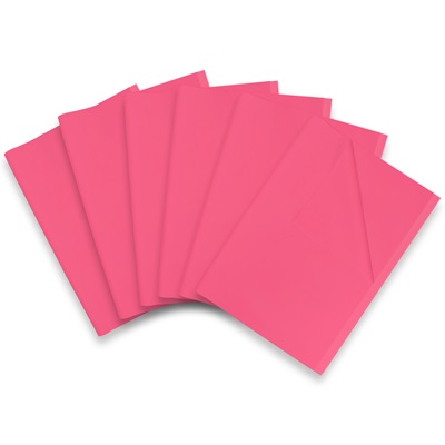 100 Sheets of Cerise Coloured Acid Free Tissue Paper 500mm x 750mm